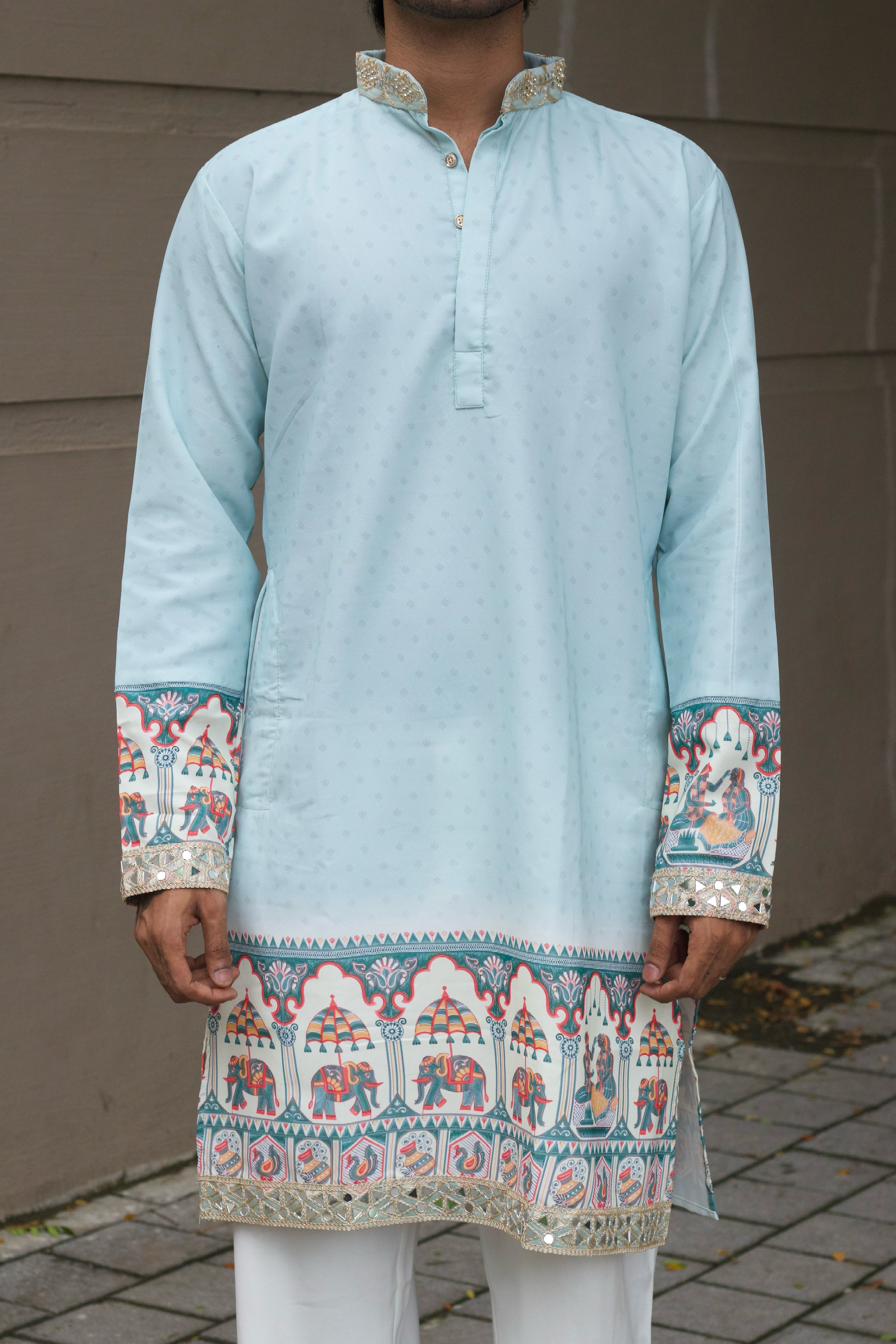 SHUBH GAJ PRINTED DESIGNER KURTA
