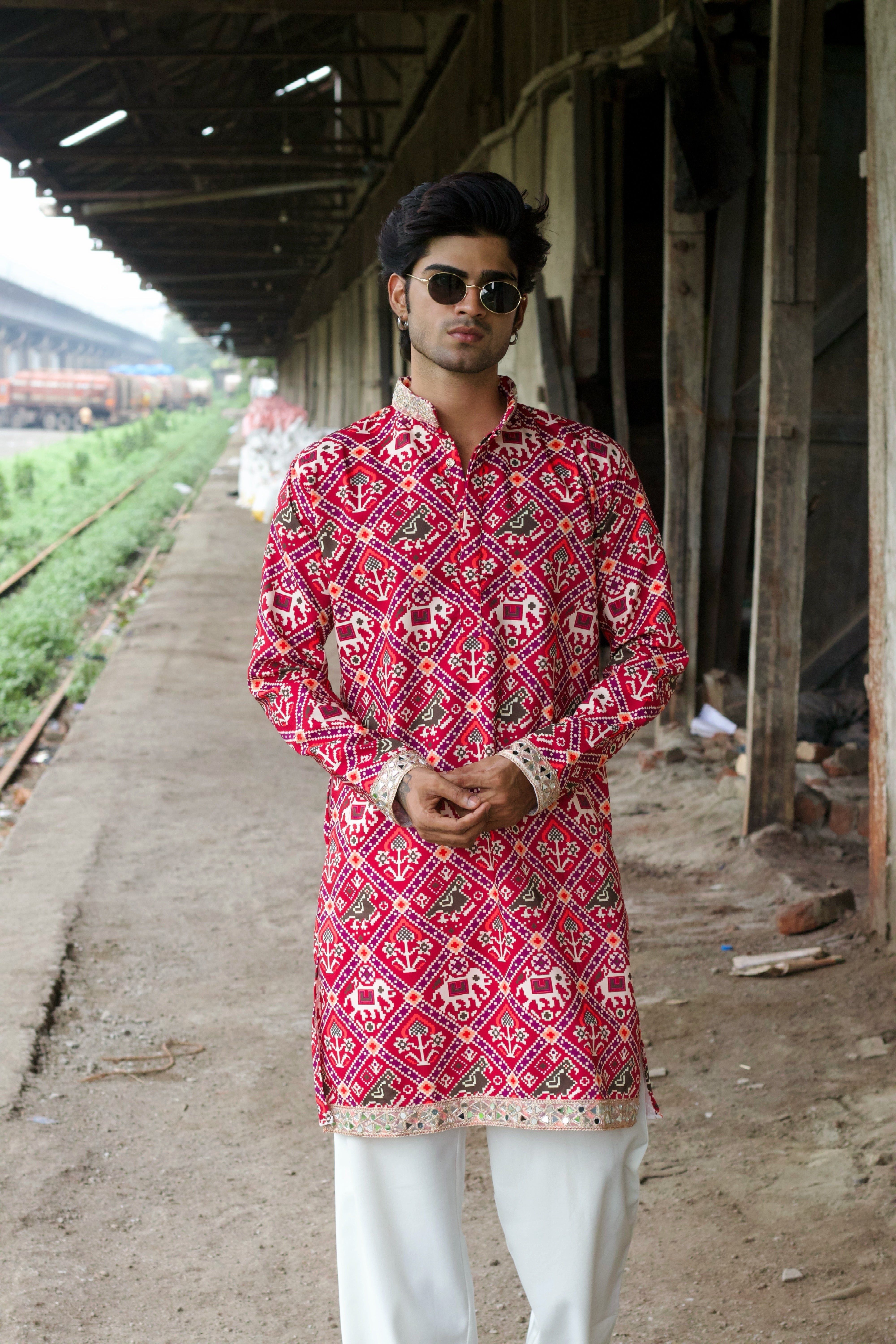 MANEK PATOLA PRINTED EXCLUSIVE KURTA