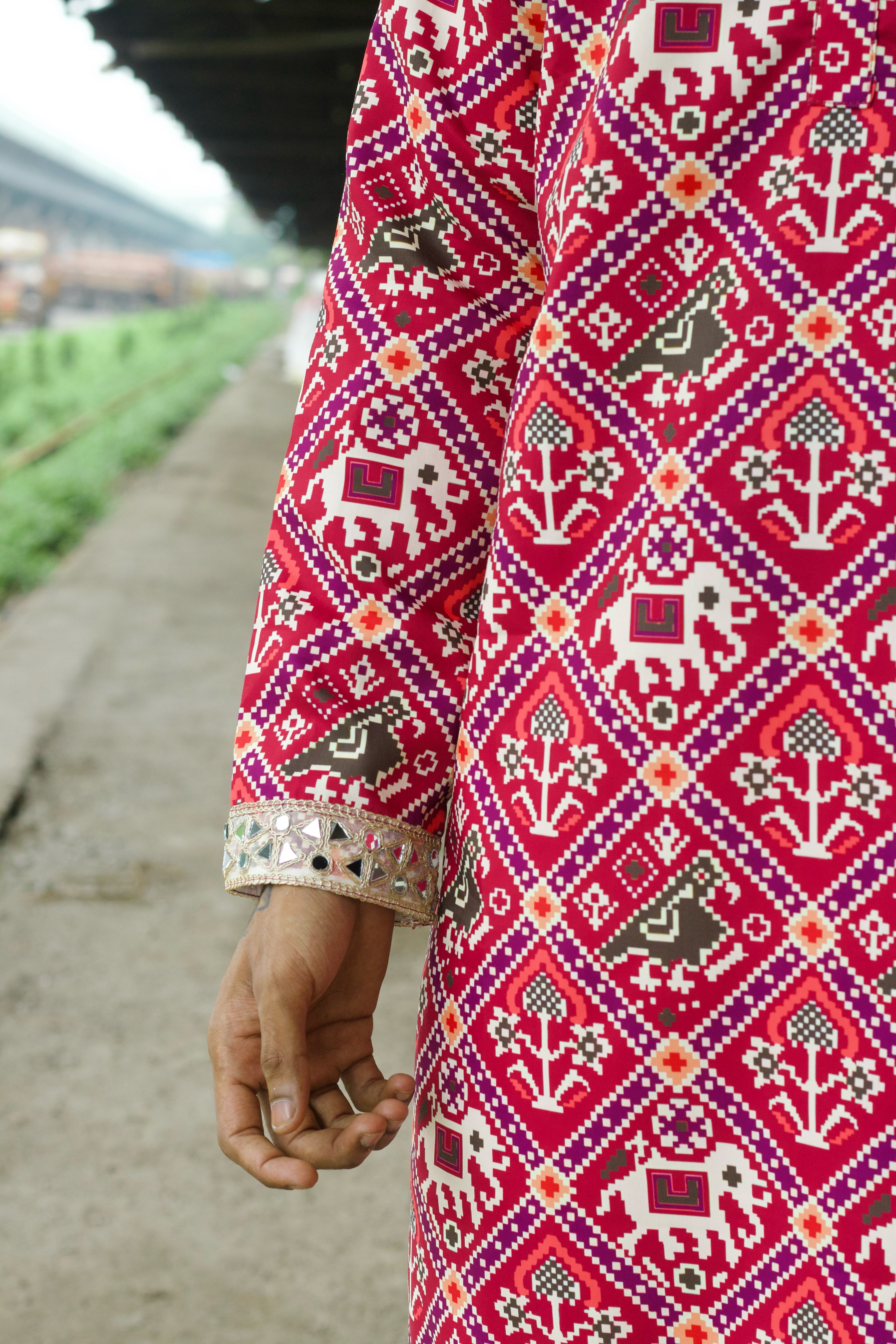 MANEK PATOLA PRINTED EXCLUSIVE KURTA