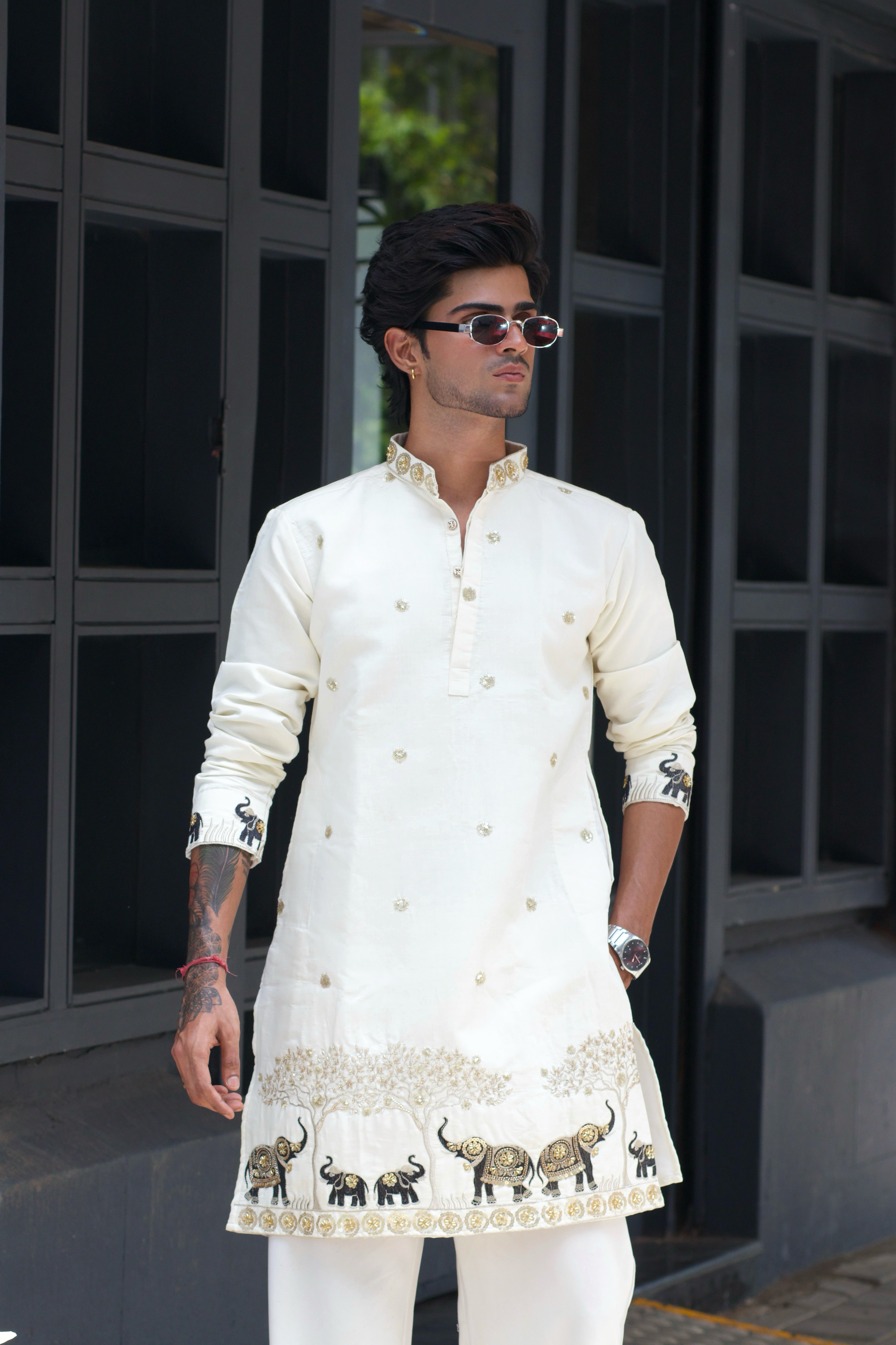 VANRAJ HANDWORKED EXCLUSIVE DESIGNER KURTA