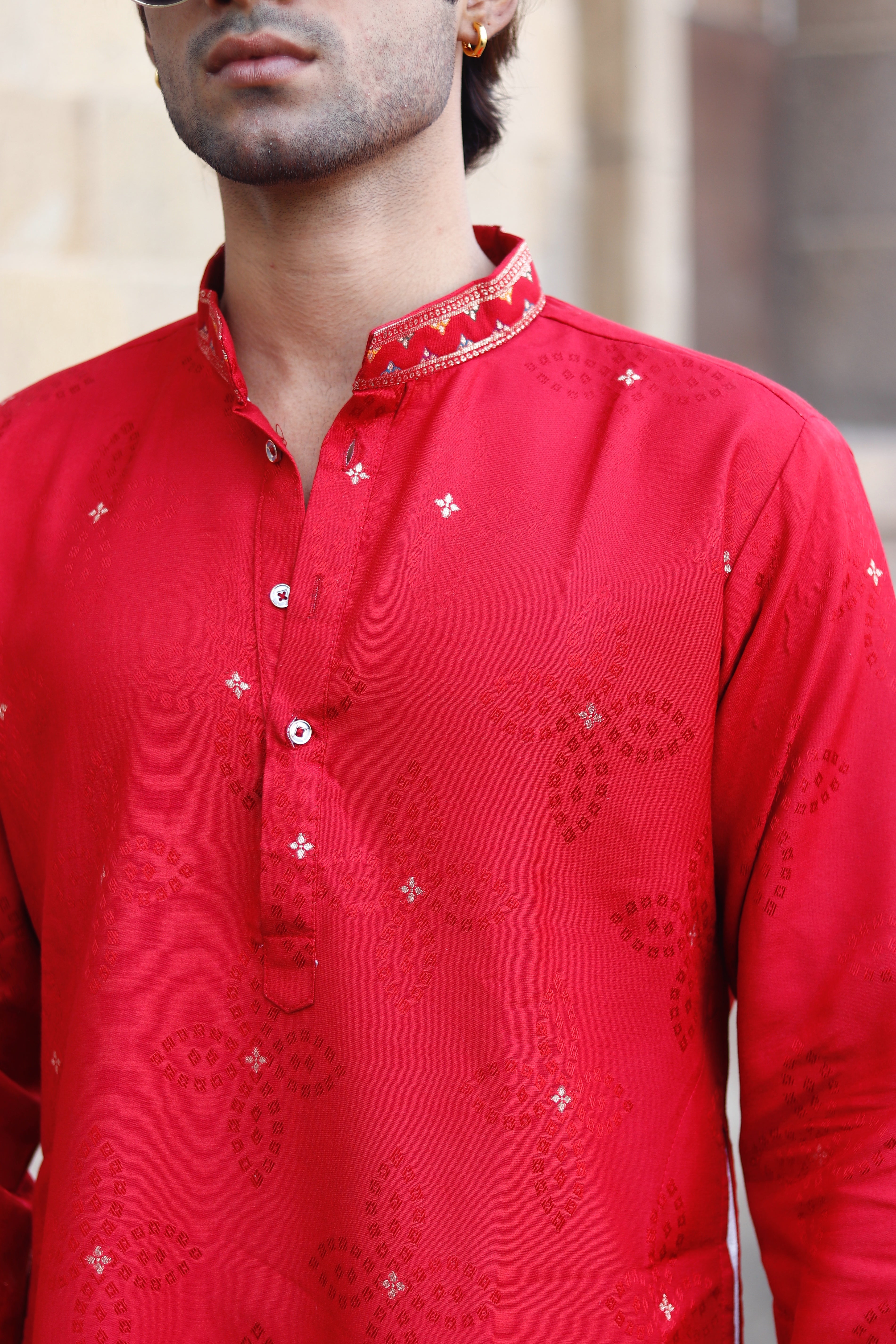 MORKALA EXCLUSIVE JACQUARD KURTA