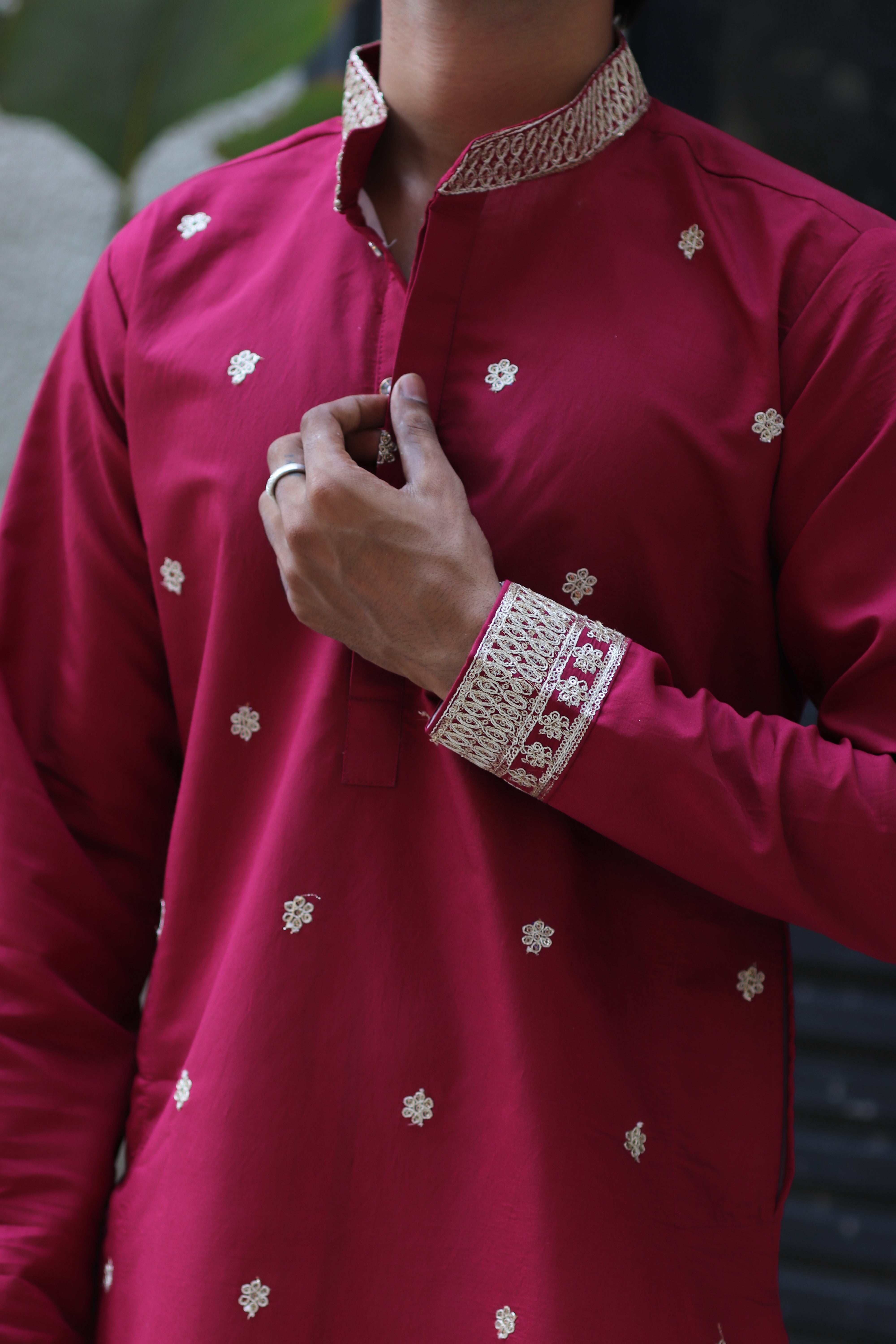RANI GULZAR DORI EMBROIDERED EXCLUSIVE KURTA