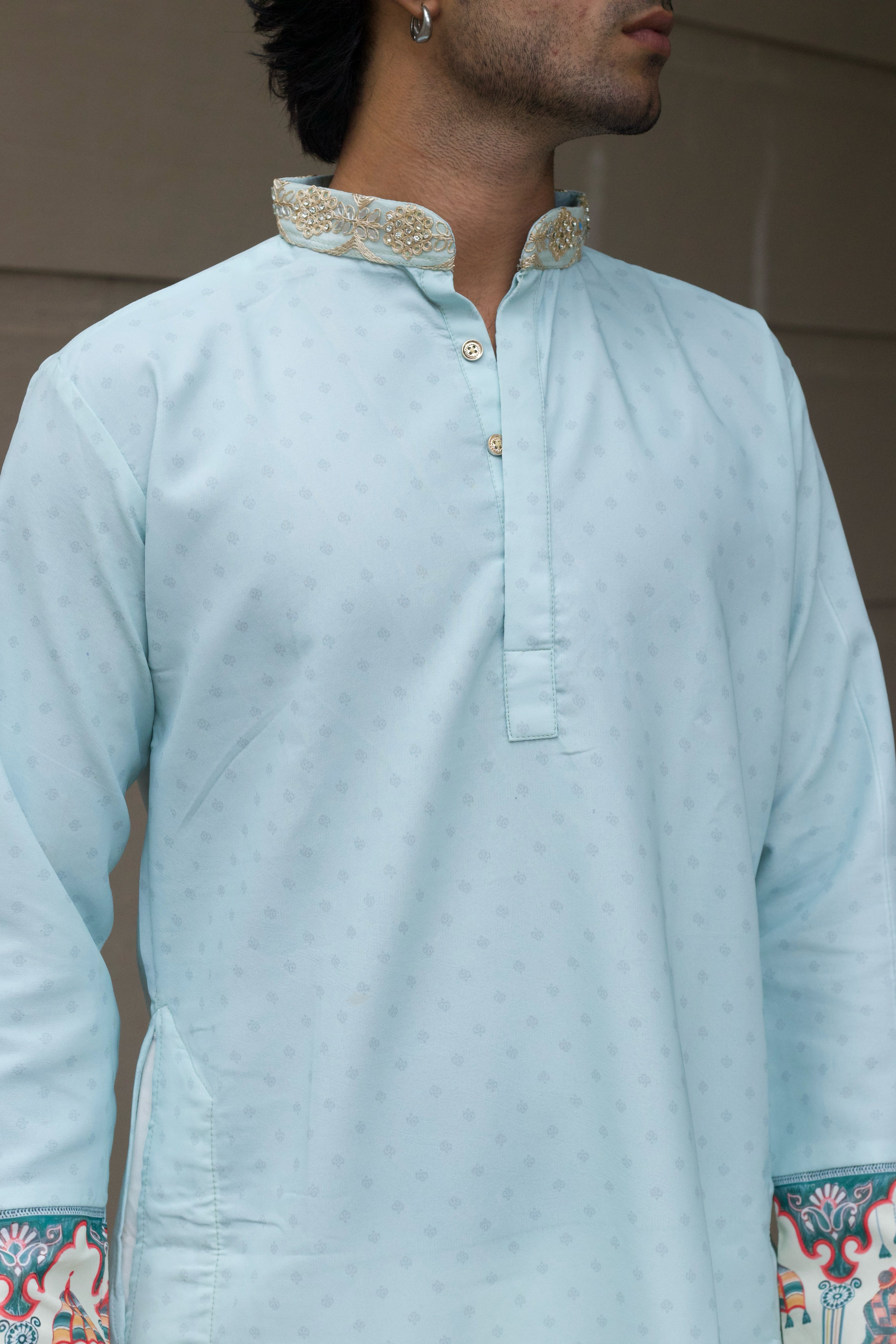 SHUBH GAJ PRINTED DESIGNER KURTA