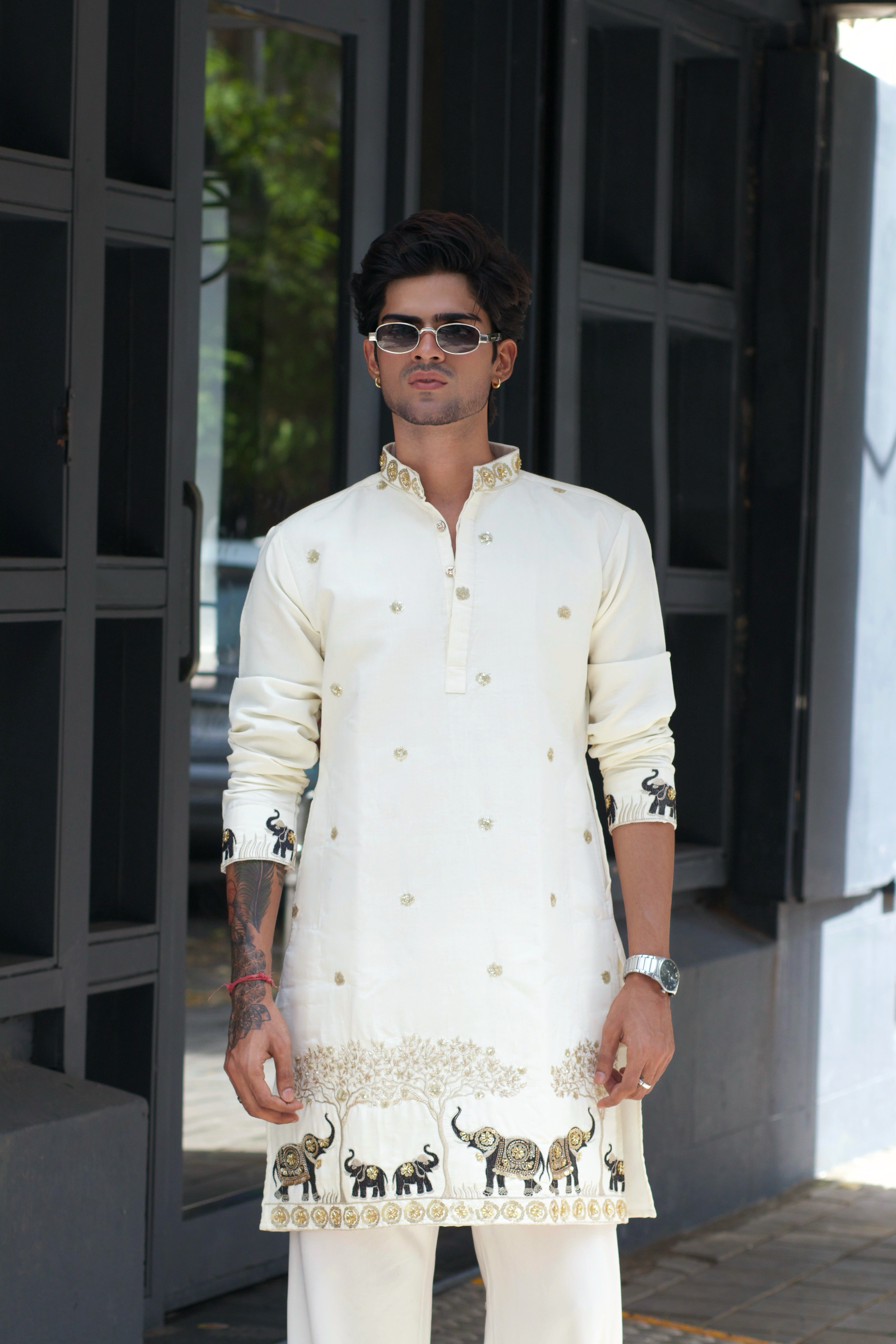 VANRAJ HANDWORKED EXCLUSIVE DESIGNER KURTA