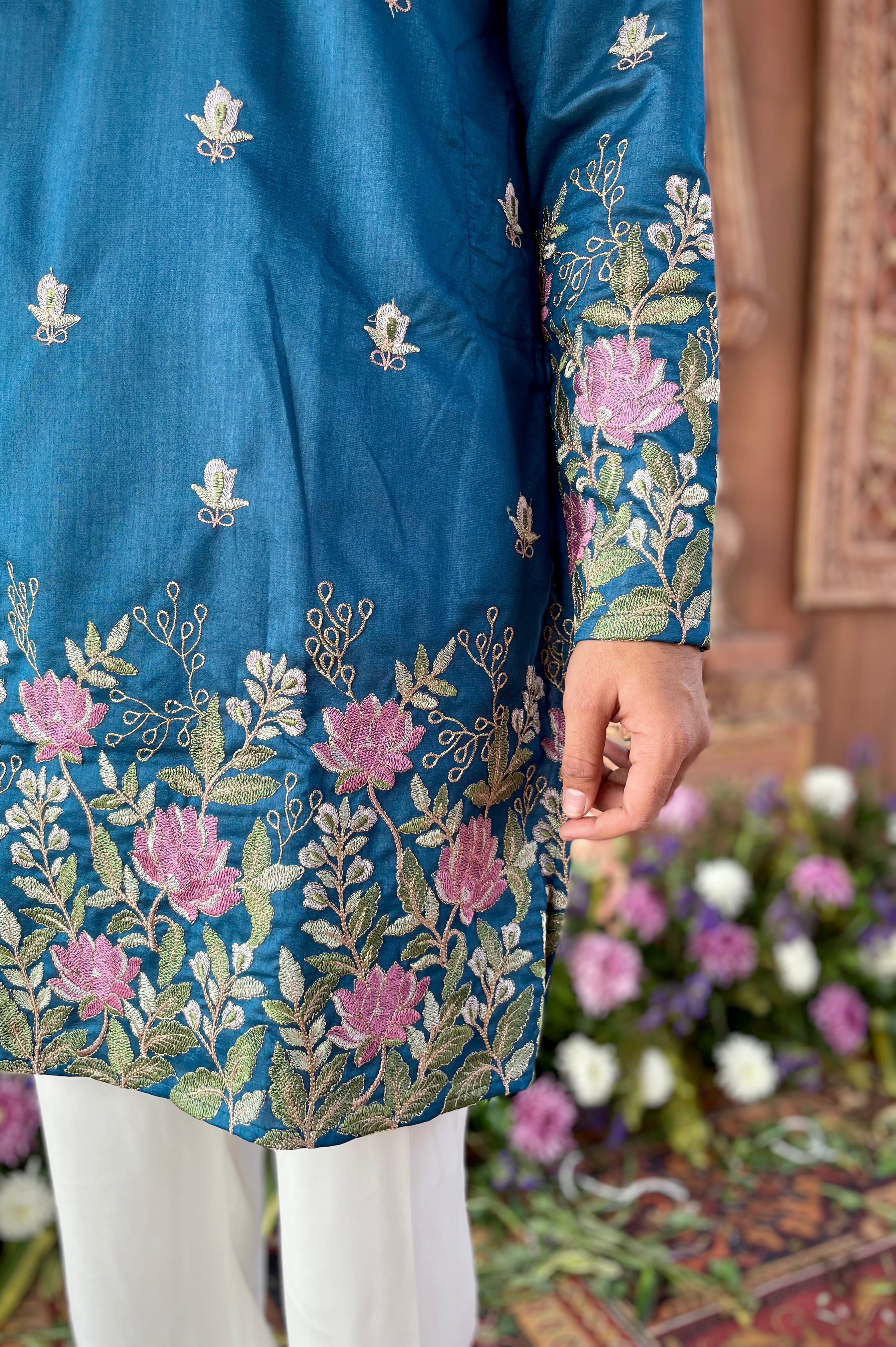 KAMAL VARNA EMBROIDERED EXCLUSIVE KURTA